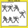 Goblin Wolf Riders Unit x 10 - Bigusson - Druk 3d - Monstrous Encounters