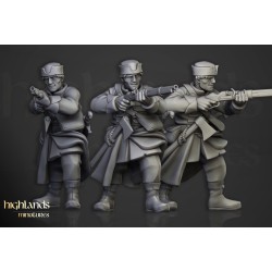 Harbor Streltsy x10 - Druk 3d - Highlands Miniatures