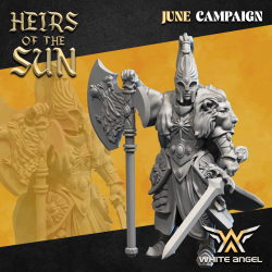 Lion captain - Bigusson - Druk 3d - White Angels