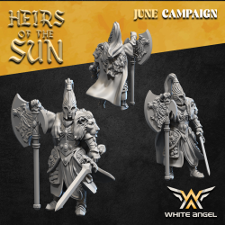 Lion captain - Bigusson - Druk 3d - White Angels