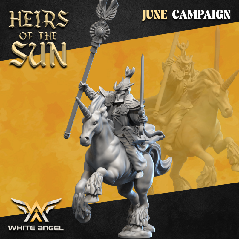 ARCHMAGE UNICORN - Bigusson - Druk 3d - White Angels ARCHMAGE UNICORN - Bigusson - Druk 3d - White Angels