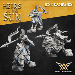 PRINCE HORSE - Bigusson - Druk 3d - White Angels