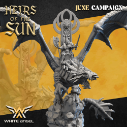 LION DRAGON (+Archmage) - Bigusson - Druk 3d - White Angels