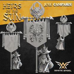 Standard Bearer of the Sun on foot - White Angels
