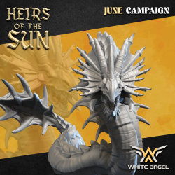 SEA DRAGON - Bigusson - Druk 3d - White Angels
