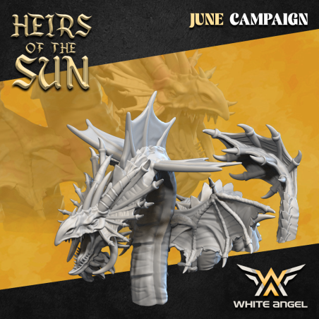 OCEAN DRAGON - Bigusson - Druk 3d - White Angels