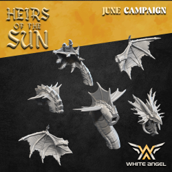 OCEAN DRAGON - Bigusson - Druk 3d - White Angels