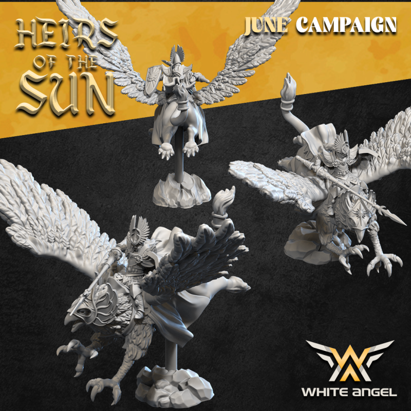 PRINCE GRIFFIN - Bigusson - Druk 3d - White Angels PRINCE GRIFFIN - Bigusson - Druk 3d - White Angels