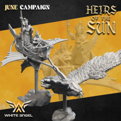 Sky Guardian of the Sun - Bigusson - Druk 3d - White Angels
