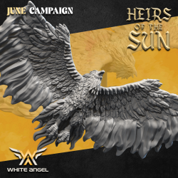 Fire Phoenix - Bigusson - Druk 3d - White Angels