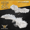 Fire Phoenix - Bigusson - Druk 3d - White Angels
