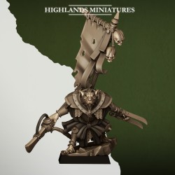 Sewer Vermin Warlord | Highlands Miniatures | Rats