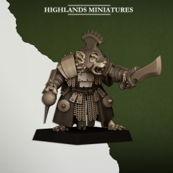 Sewer Vermin Lord  - Bigusson - Druk 3d - Highlands Miniatures