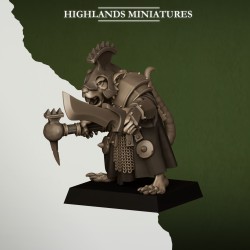 Sewer Vermin Lord  - Bigusson - Druk 3d - Highlands Miniatures