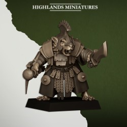 Sewer Vermin Lord  - Bigusson - Druk 3d - Highlands Miniatures