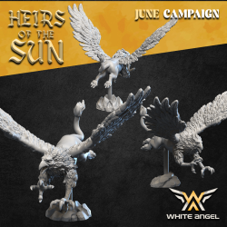 GRIFFIN- Bigusson - Druk 3d - White Angels