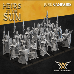 OCEAN GUARD x 10 - Bigusson - Druk 3d - White Angels
