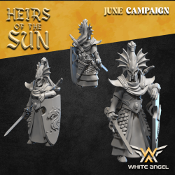 OCEAN GUARD x 10 - Bigusson - Druk 3d - White Angels