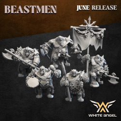 INFERNAL OGRE - Bigusson - Druk 3d - White Angels