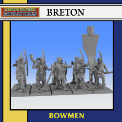BRETON: Bowmen Unit|  RPGs | Roleplaying | 32mm/28mm | Monstrous Encounters