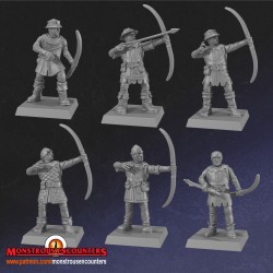 BRETON: Bowmen Unit|  RPGs | Roleplaying | 32mm/28mm | Monstrous Encounters