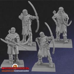 Breton Squires Unit x10|  RPGs | Roleplaying | 32mm/28mm | Monstrous Encounters