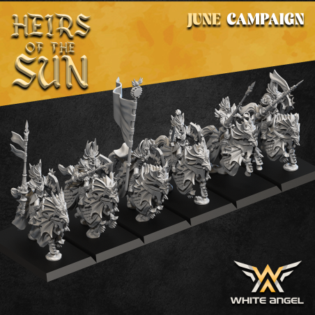 PRINCE HIGH DRAGON OF THE SUN x5 - Bigusson - Druk 3d - White Angels