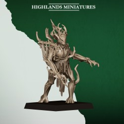 Feral Dryads x 10 |  RPGs | 32mm 28mm | Highlands Miniatures | Wood Elves | Tabletop