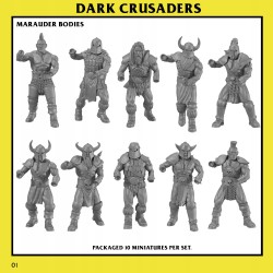 Marauders Unit x5 - Bigusson - Druk 3D - Chaos - Monstrous Encounters