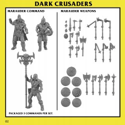 Marauders Unit x5 - Bigusson - Druk 3D - Chaos - Monstrous Encounters