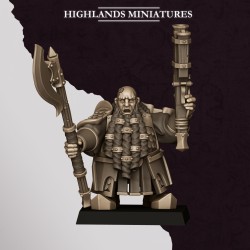 Sons of Marduk Heavy Guard Great Weapon x10 | RPGs | Roleplaying | 32mm/28mm | Highlands Miniatures |  Tabletop