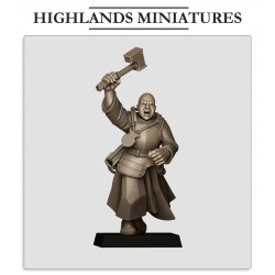 Sunland Battle Priest 2 - Druk 3d - Bigusson - Highlands Miniatures
