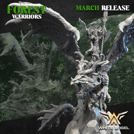 Lord of the Forest Dragon - FOREST WARRIORS - White Angels