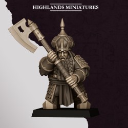 Marduk Warriors Great Weapon x10 | RPGs | Roleplaying | 32mm/28mm | Highlands Miniatures|  Tabletop