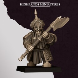 Marduk Warriors Great Weapon x10 | RPGs | Roleplaying | 32mm/28mm | Highlands Miniatures|  Tabletop