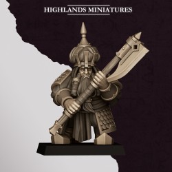 Marduk Warriors Great Weapon x10 | RPGs | Roleplaying | 32mm/28mm | Highlands Miniatures|  Tabletop