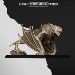 Pit Bat |  RPGs | 32mm 28mm | Highlands Miniatures | Vampire