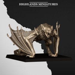 Pit Bat |  RPGs | 32mm 28mm | Highlands Miniatures | Vampire