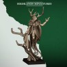 Feral Elf Druid | Tabletop |RPGs | Roleplaying | 32mm28mm | Highlands Miniatures | Wood Elves