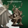 Feral Elf Highborn | Tabletop |RPGs | Roleplaying | 32mm28mm | Highlands Miniatures | Wood Elves