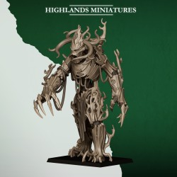 Giant Tree | Tabletop | Free bases | RPGs | Roleplaying | 32mm28mm | Highlands Miniatures | Wood Elves