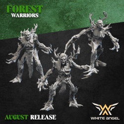 TREESPIRIT - Forest Warriors | Tabletop | Roleplaying | 32mm/28mm | White Angel Miniatures | Wood Elves