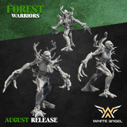 TREESPIRIT - Forest Warriors | Tabletop | Roleplaying | 32mm/28mm | White Angel Miniatures | Wood Elves