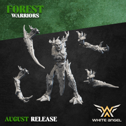 TREESPIRIT - Forest Warriors | Tabletop | Roleplaying | 32mm/28mm | White Angel Miniatures | Wood Elves