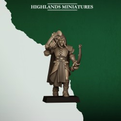 Feral Archers x10 | RPGs | Roleplaying | 32mm 28mm | Tabletop | Wood Elfves | Highlands Miniatures