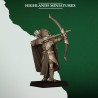 Feral Archers x10 | RPGs | Roleplaying | 32mm 28mm | Tabletop | Wood Elfves | Highlands Miniatures