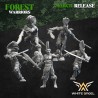 FOREST DANCERS x10 - Bigusson - Druk 3D - White Angels