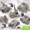DESTROYED TANKS 6 - Bigusson - druk 3d - Txarli Factory
