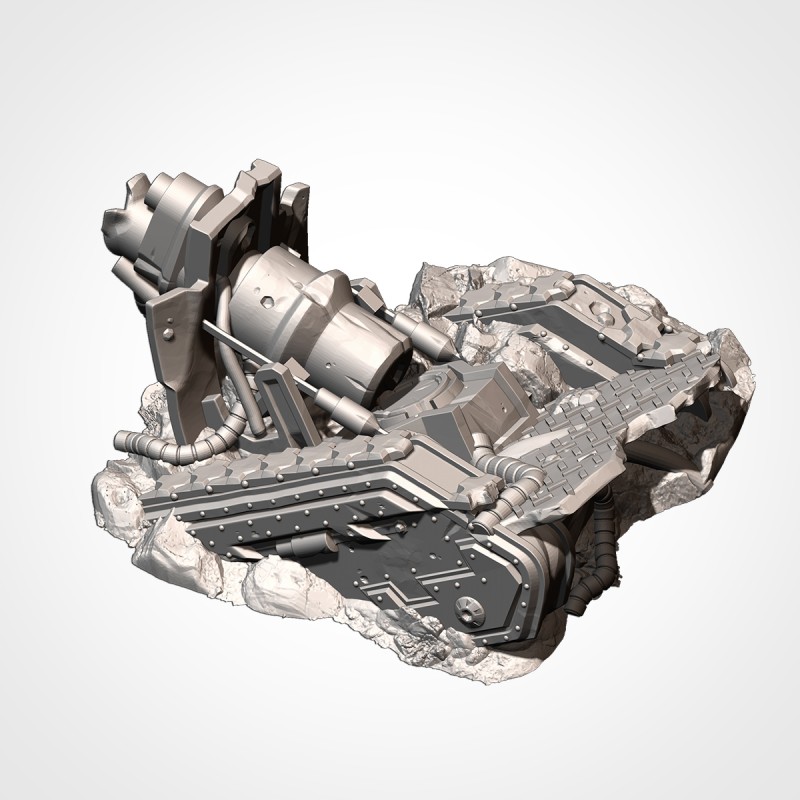 DESTROYED TANKS 5 - Bigusson - druk 3d - Txarli Factory