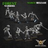 FOREST DANCERS x10 - Bigusson - Druk 3D - White Angels